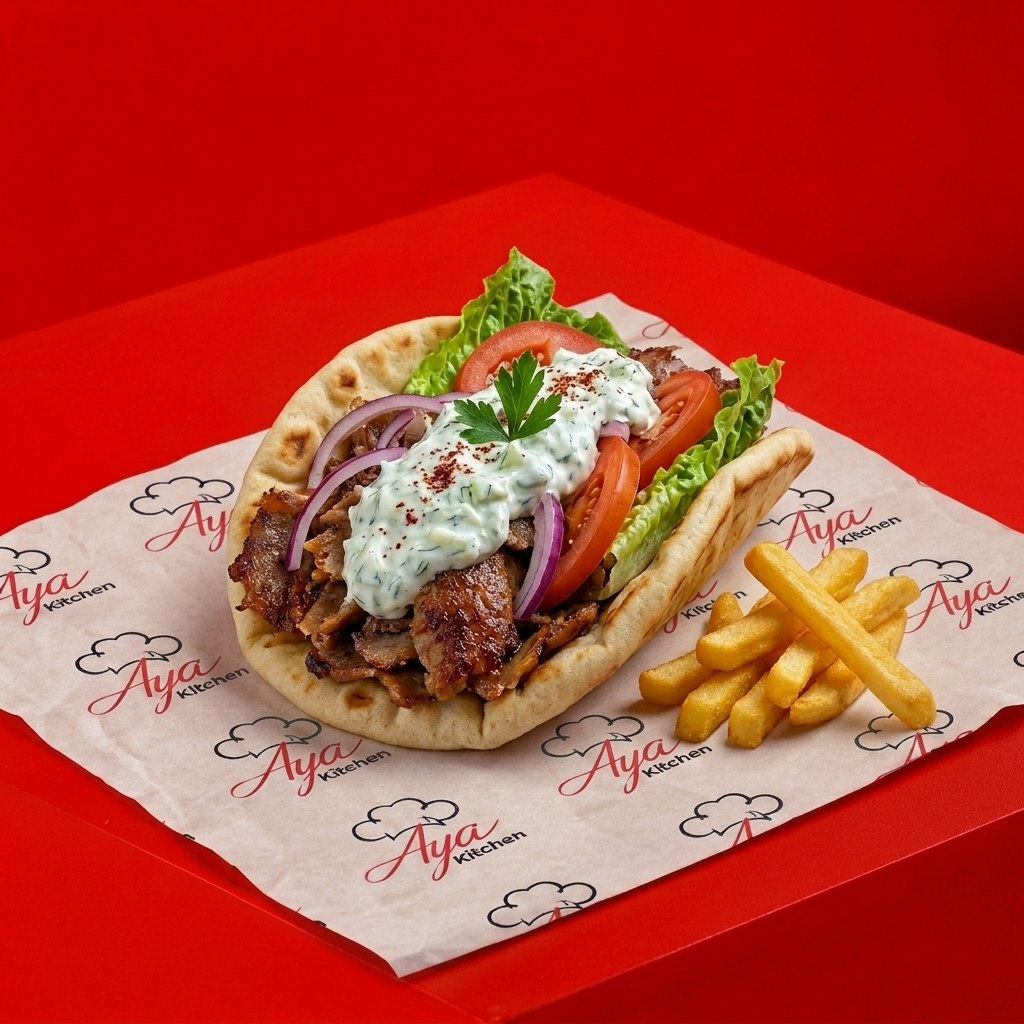 Lamb Gyro on Pita